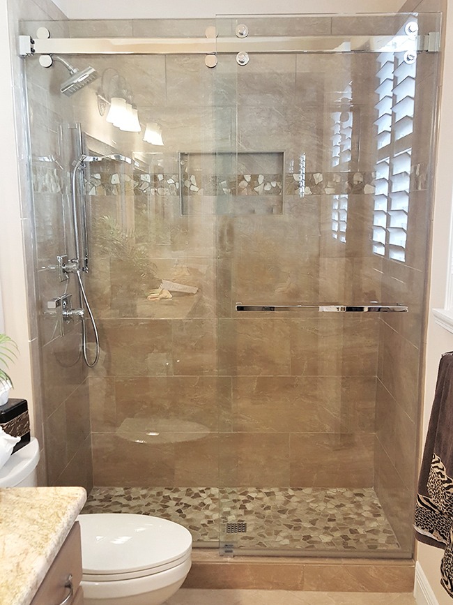 Bypass Shower Doors in Punta Gorda, Florida